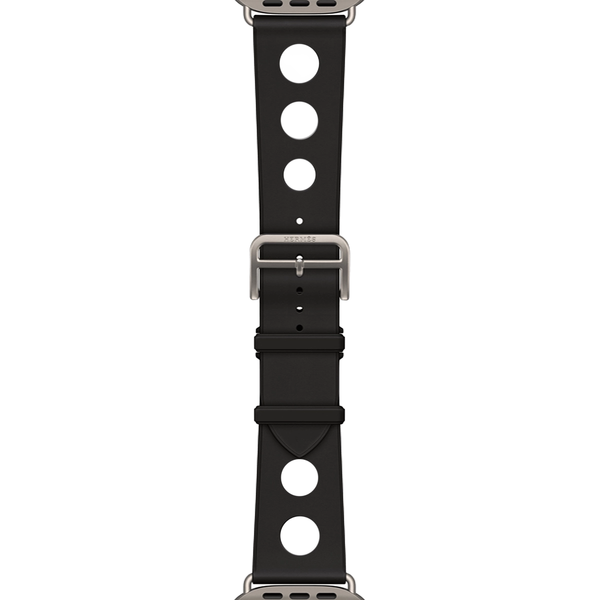 Apple Watch Hermès Ultra 3 GPS + Cellular 49mm Natural Titanium Case with Noir Scub’H Diving (MF2A4+MGNA4)