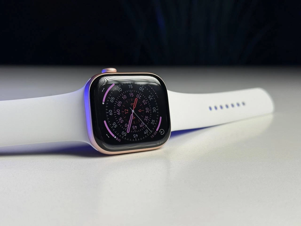 ВІТРИННИЙ Apple Watch Series 10 GPS + Cellular 46mm Rose Gold Aluminum Case (MWY73) - Стан: гарний | Акумулятор: 100% | Комплект: повний, без коробки | Гарантія: 3 міс.