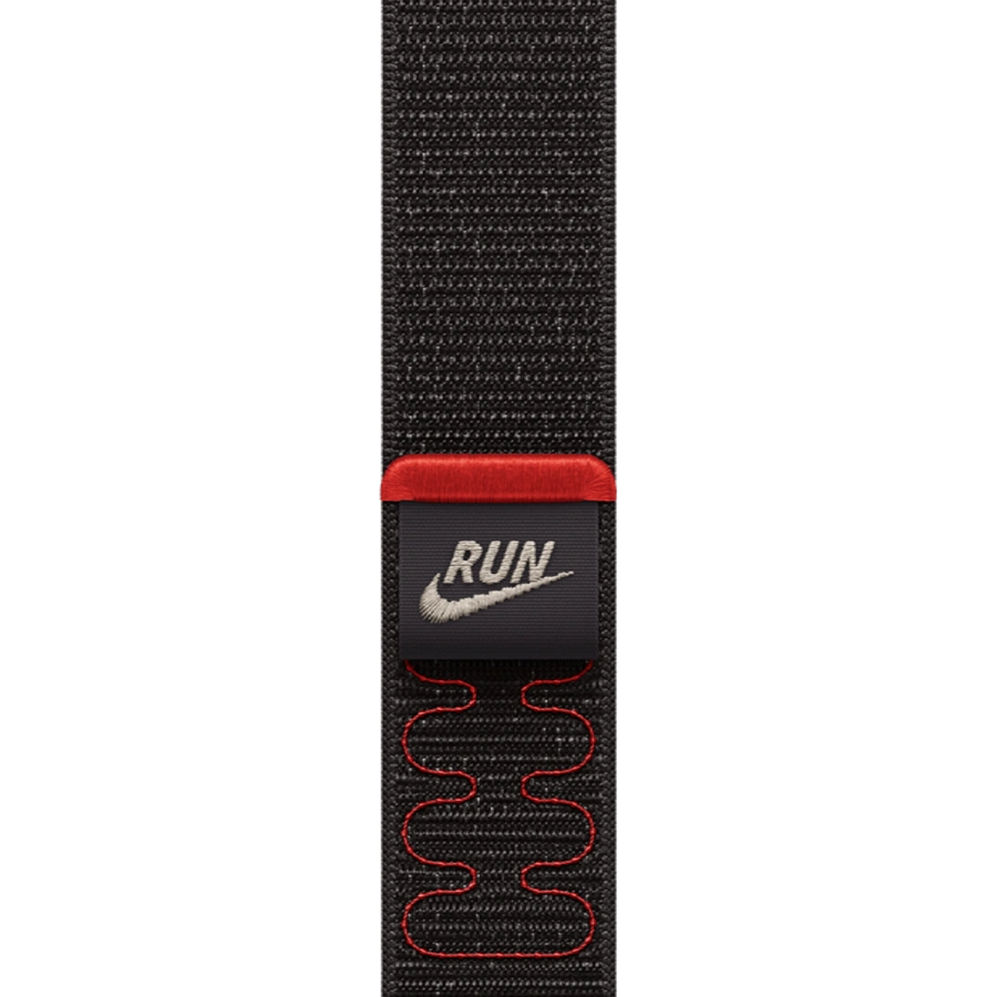 Apple Watch Series 11 GPS 46mm Jet Black Aluminum Case with Midnight Black Nike Sport Loop (MEW84+MGD34)