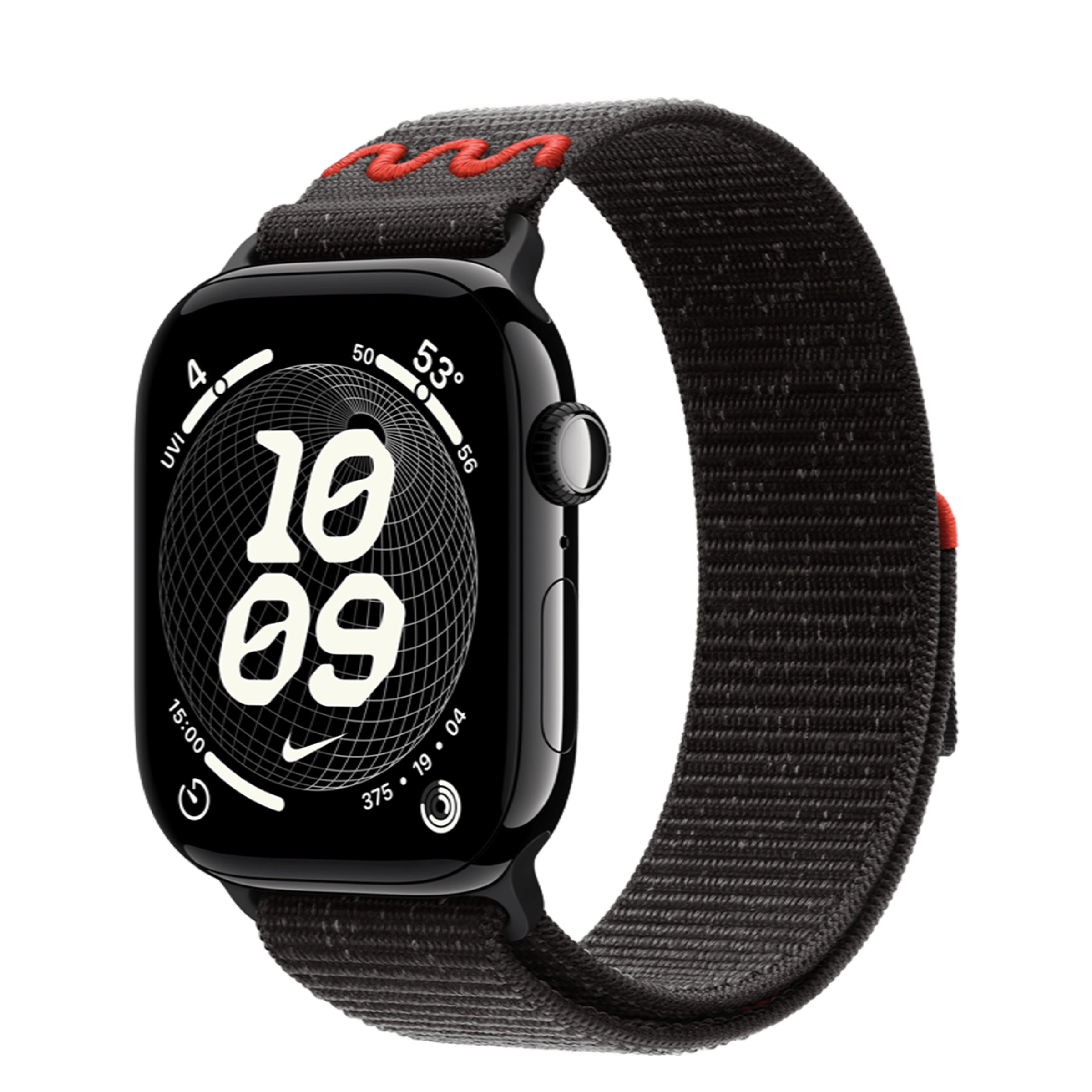 Apple Watch Series 11 GPS 46mm Jet Black Aluminum Case with Midnight Black Nike Sport Loop (MEW84+MGD34) Apple Watch Series 11 GPS 46mm Jet Black Aluminum Case with Midnight Black Nike Sport Loop (MEW84+MGD34)