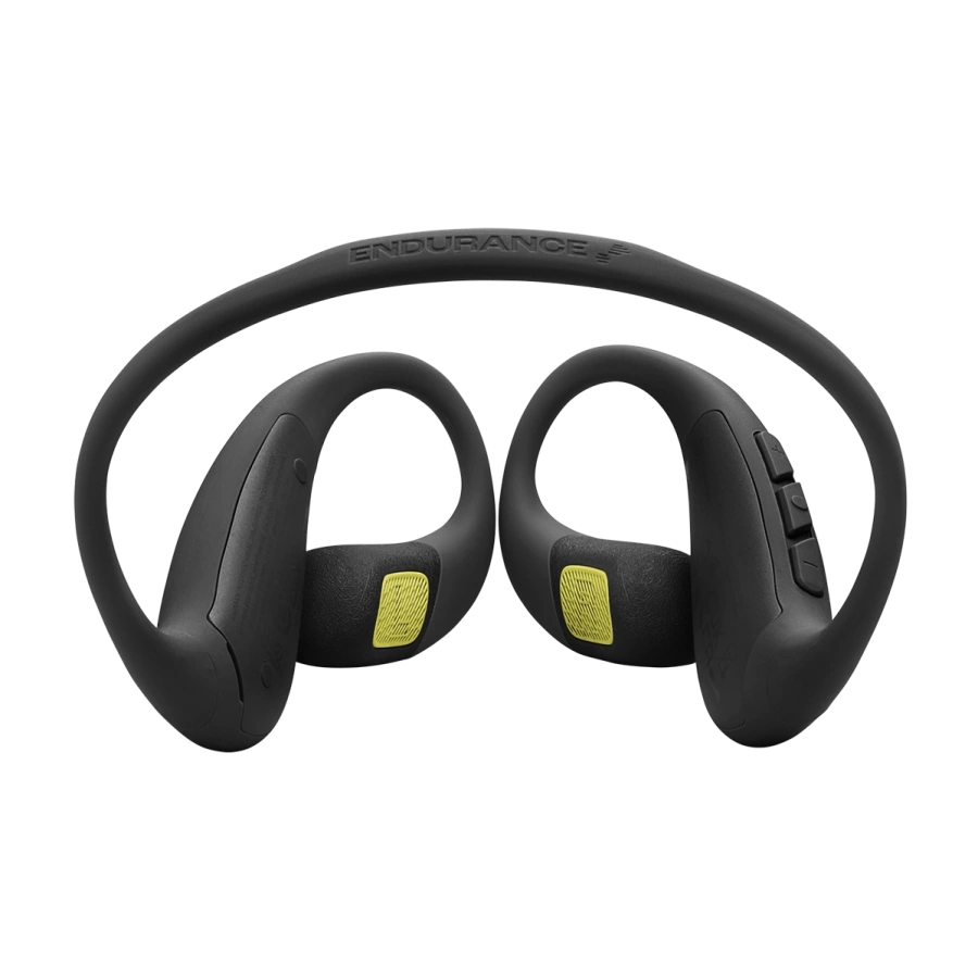 Бездротові спортивні навушники JBL Endurance Pace – Black/Lime (JBLENDUPACEBLKL)