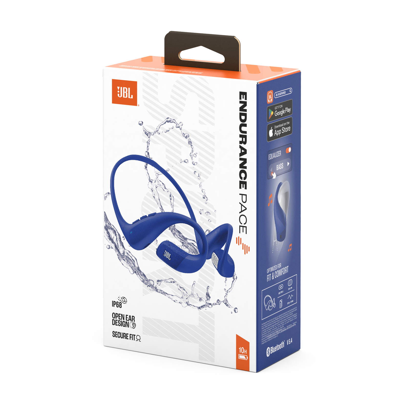 Бездротові спортивні навушники JBL Endurance Pace – Blue (JBLENDUPACEBLU)