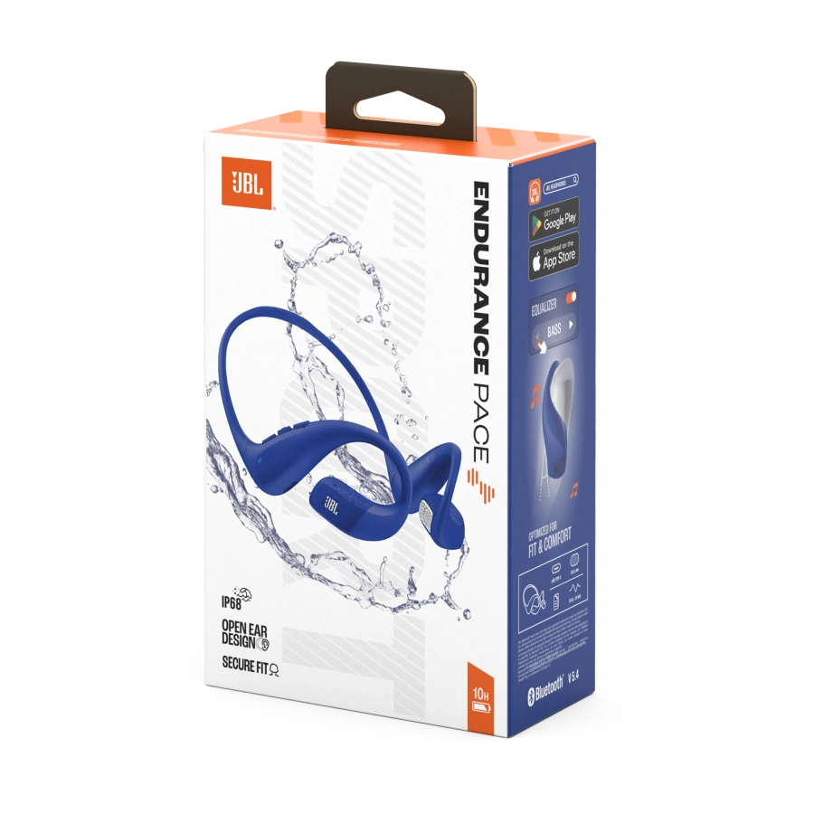Беспроводные спортивные наушники JBL Endurance Pace – Blue (JBLENDUPACEBLU)