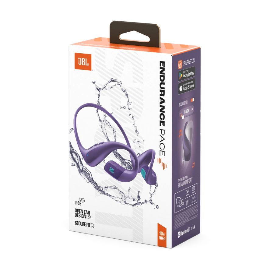 Бездротові спортивні навушники JBL Endurance Pace – Purple (JBLENDUPACEPUR)