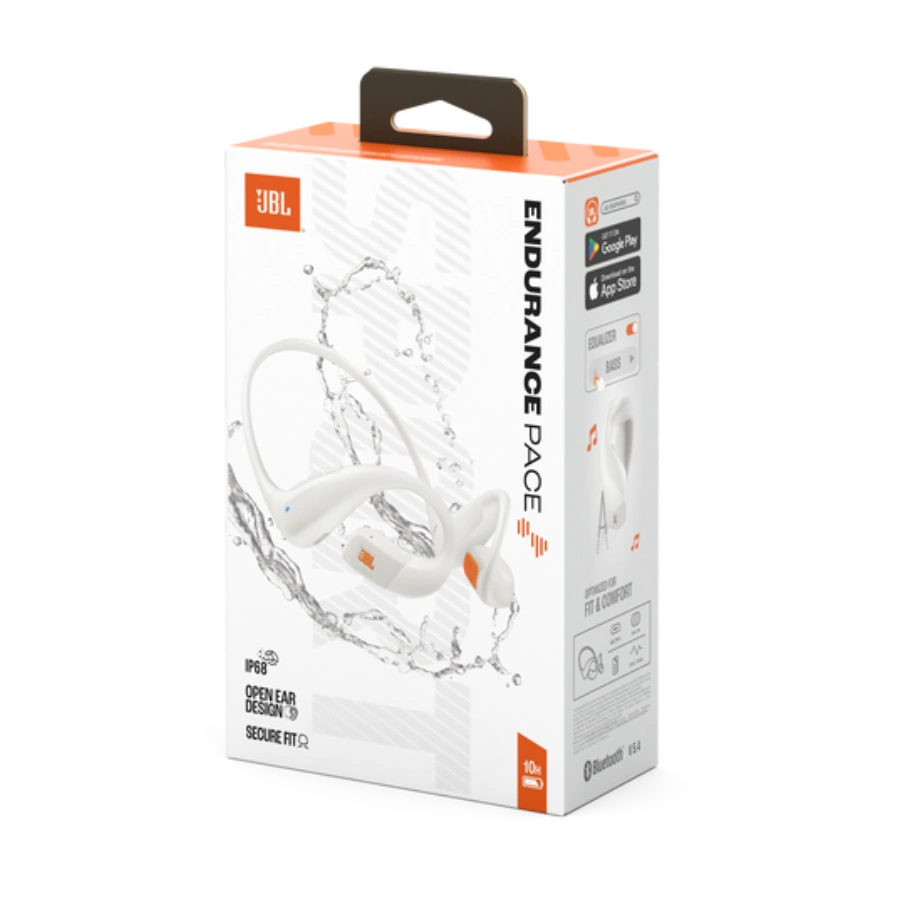 Бездротові спортивні навушники JBL Endurance Pace – White (JBLENDUPACEWHT)
