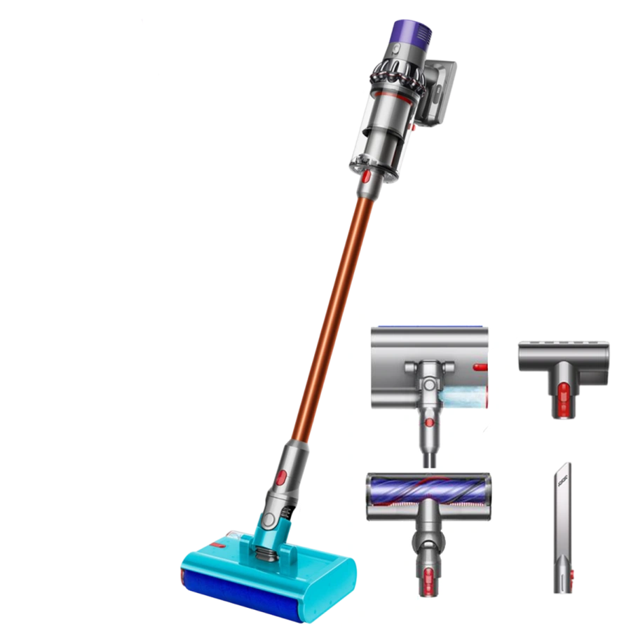 Бездротовий пилосос з насадкою для вологого прибирання Dyson Cyclone V10 Submarine (594446-01)