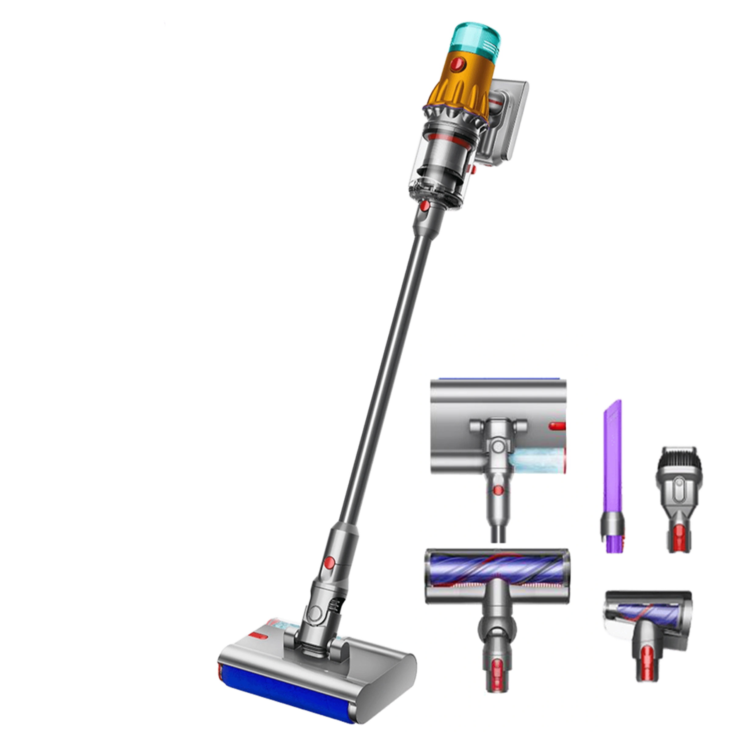 Бездротовий пилосос з насадкою для вологого прибирання Dyson V12s Detect Slim Submarine (485350-01) Бездротовий пилосос з насадкою для вологого прибирання Dyson V12s Detect Slim Submarine (485350-01)