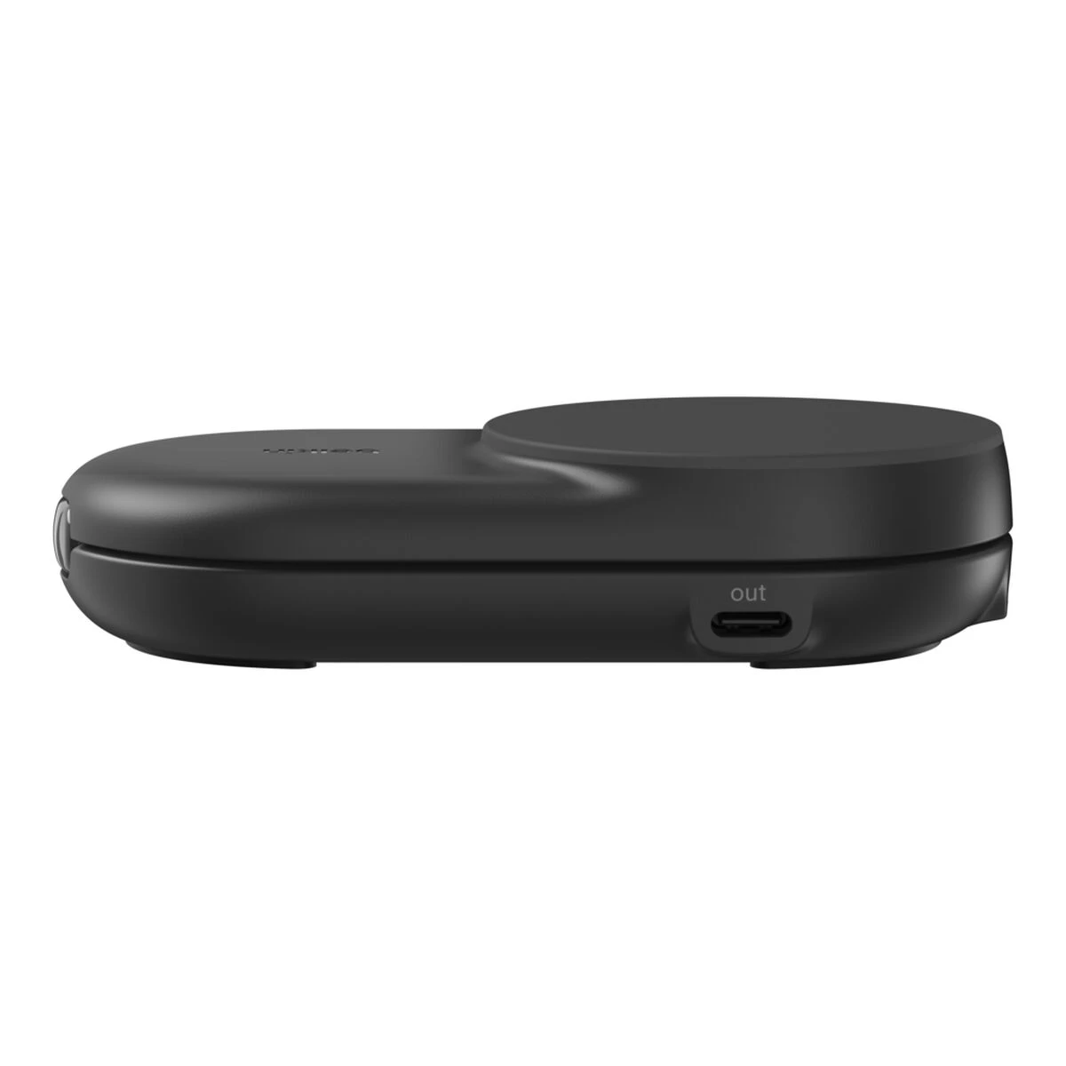 Беспроводное зарядное устройство Belkin UltraCharge 2-in-1 Foldable Magnetic Charger with Qi2 25W [Round Form] - Black (WIZ039kqBK)
