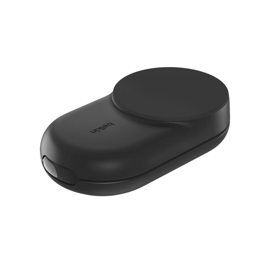 Беспроводное зарядное устройство Belkin UltraCharge 3-in-1 Foldable Magnetic Charger with Qi2 25W [Round Form] - Black (WIZ037ttBK)