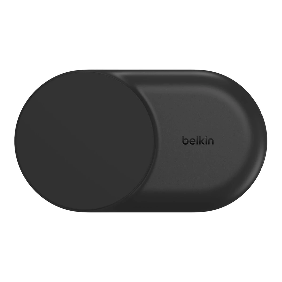 Беспроводное зарядное устройство Belkin UltraCharge 3-in-1 Foldable Magnetic Charger with Qi2 25W [Round Form] - Black (WIZ037ttBK)