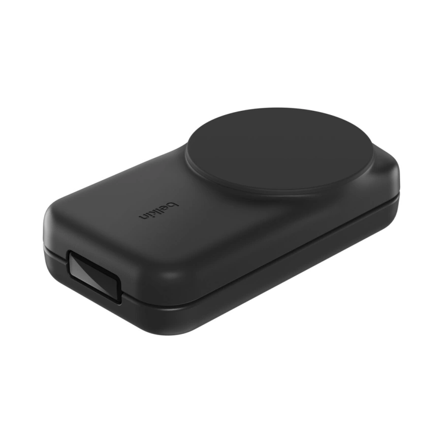 Беспроводное зарядное устройство Belkin UltraCharge 3-in-1 Foldable Magnetic Charger with Qi2 25W [Square Form] - Black (WIZ036kqBK)