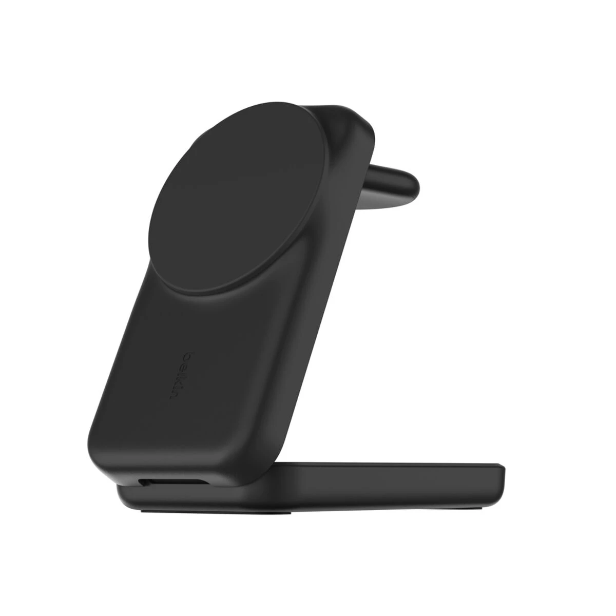 Беспроводное зарядное устройство Belkin UltraCharge 3-in-1 Foldable Magnetic Charger with Qi2 25W [Square Form] - Black (WIZ036kqBK)