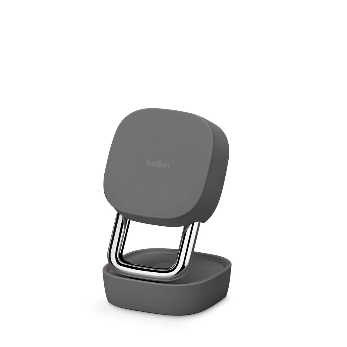 Беспроводное зарядное устройство Belkin UltraCharge Pro 2-in-1 Convertible Magnetic Charger - Gray (WIZ042ttCH-APL, HS8E2)