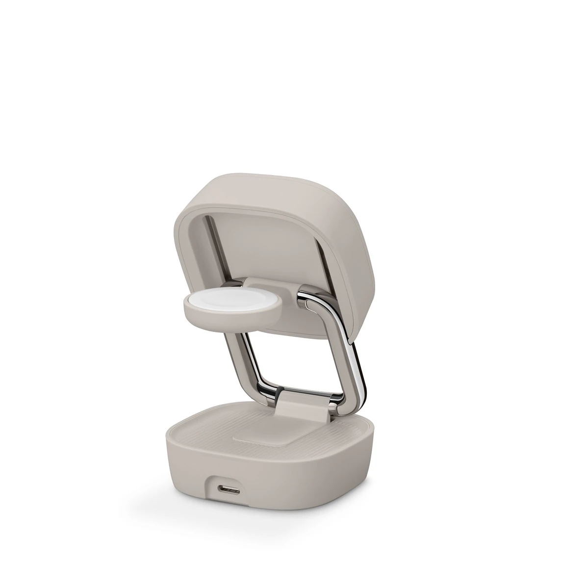 Беспроводное зарядное устройство Belkin UltraCharge Pro 2-in-1 Convertible Magnetic Charger - Sand (WIZ042ttSD-APL, HS8F2)