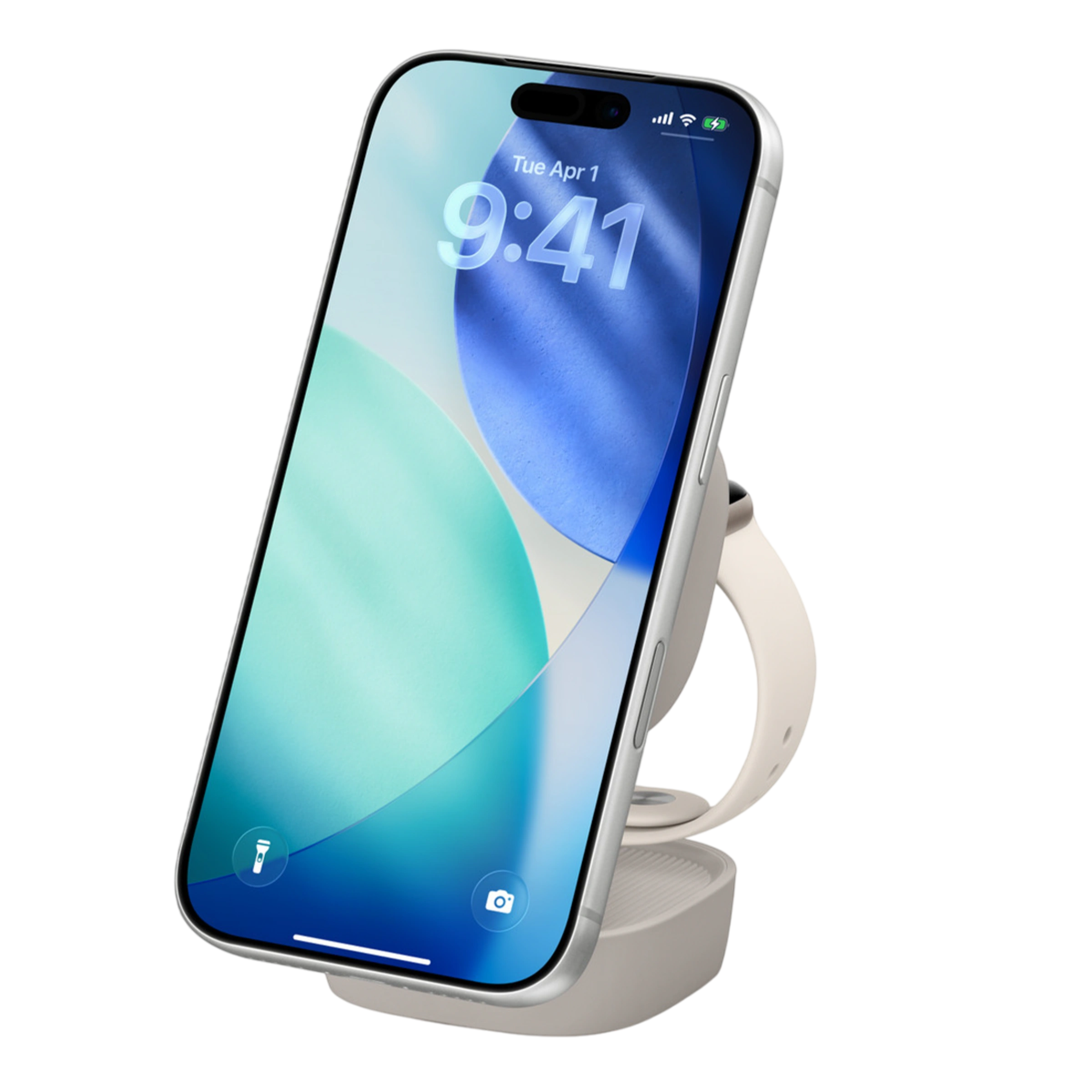 Беспроводное зарядное устройство Belkin UltraCharge Pro 2-in-1 Convertible Magnetic Charger - Sand (WIZ042ttSD-APL, HS8F2)