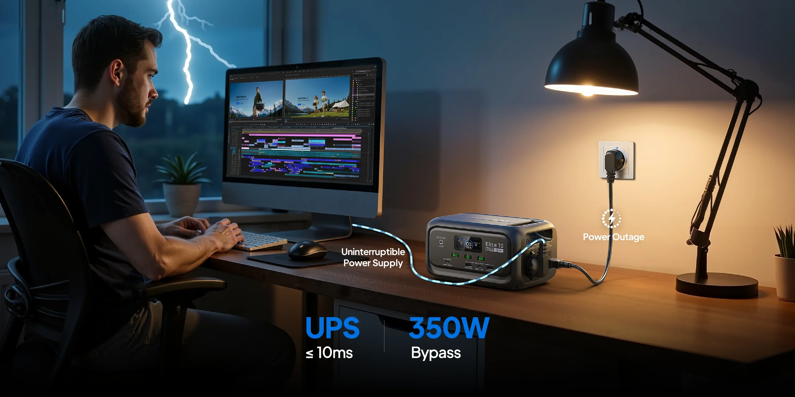 BLUETTI Elite 10: ультракомпактная станция для путешествий, дома и офиса