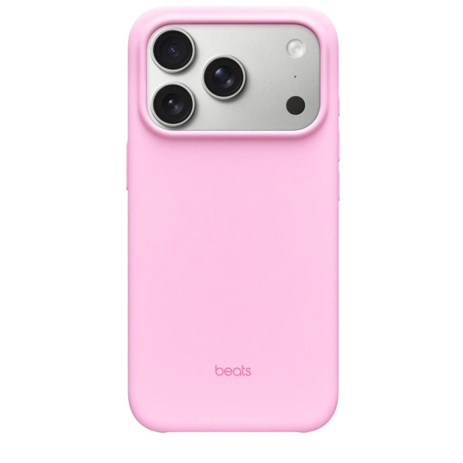 Чохол Beats для iPhone 17 Pro Case with MagSafe and Camera Control – Pebble Pink (MGKF4)