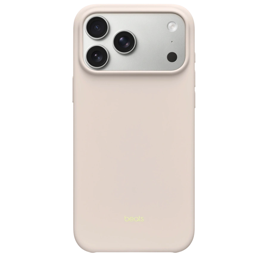 Чехол Beats для iPhone 17 Pro Max Case with MagSafe and Camera Control – Lime Stone (MGJE4)