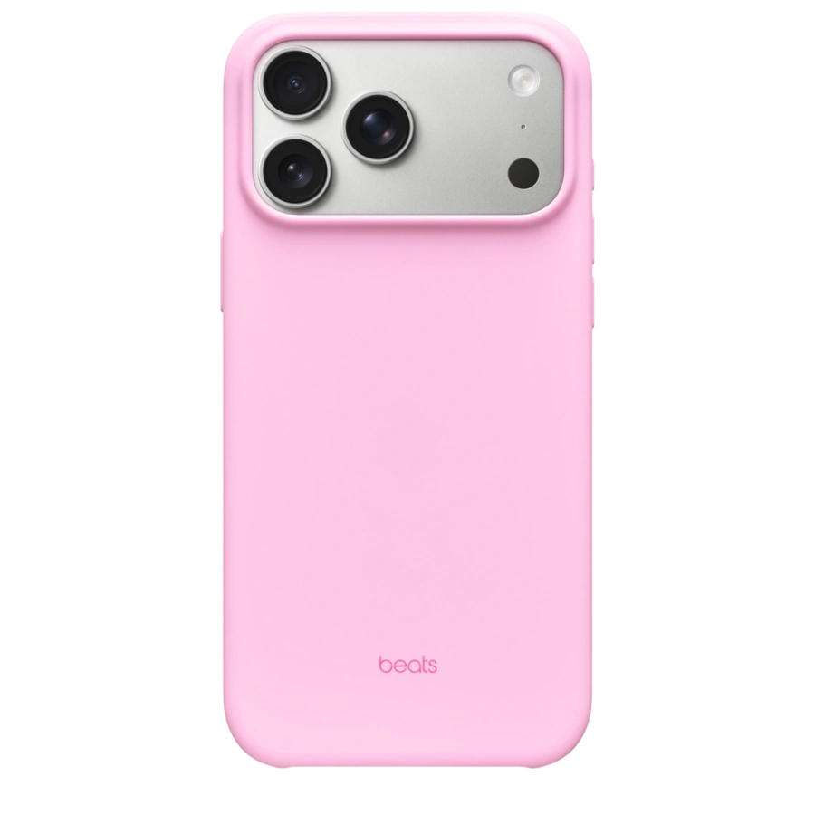 Чехол Beats для iPhone 17 Pro Max Case with MagSafe and Camera Control – Pebble Pink (MGJF4)