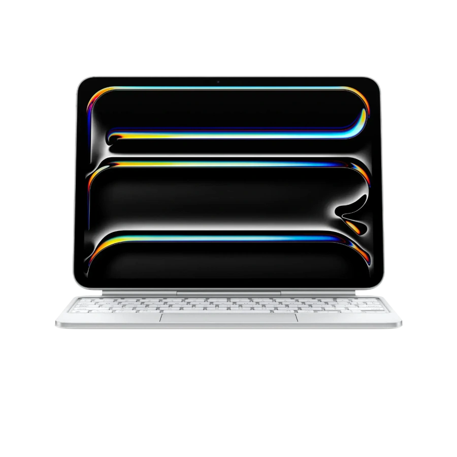 Чохол-клавіатура з підсвіткою для планшета Apple Magic Keyboard for iPad Pro 11‑inch [M5/M4] - International English - White (MWR03N/A)