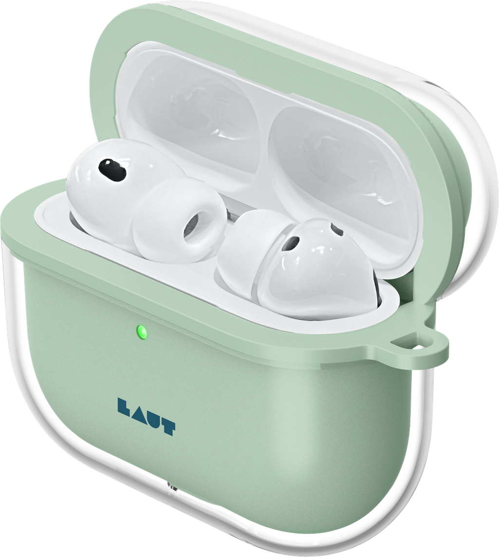 Чехол LAUT AERO PROTECT для AirPods Pro 3 - Aqua Mint (L_APP3_AP_MT)