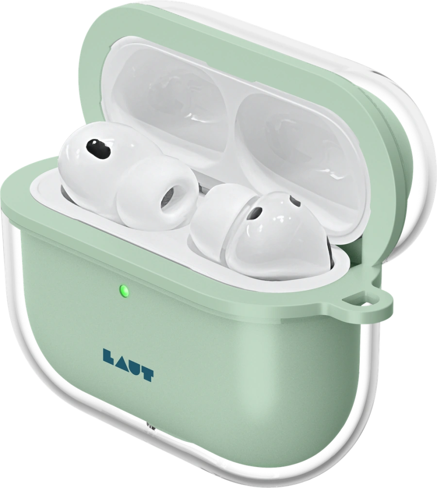 Чехол LAUT AERO PROTECT для AirPods Pro 3 - Aqua Mint (L_APP3_AP_MT)