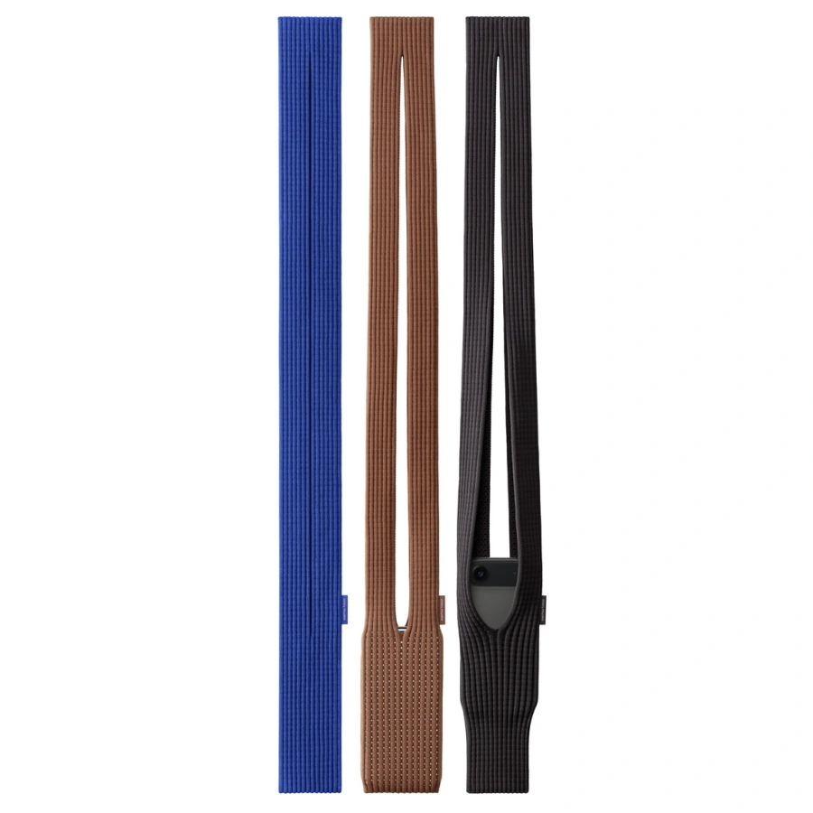Дизайнерський чохол-сумка iPhone Pocket by ISSEY MIYAKE - Long - Sapphire (NM58AG00274L)
