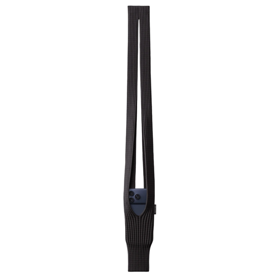 Дизайнерський чохол-сумка iPhone Pocket by ISSEY MIYAKE - Long - Black (NM58AG00215L)