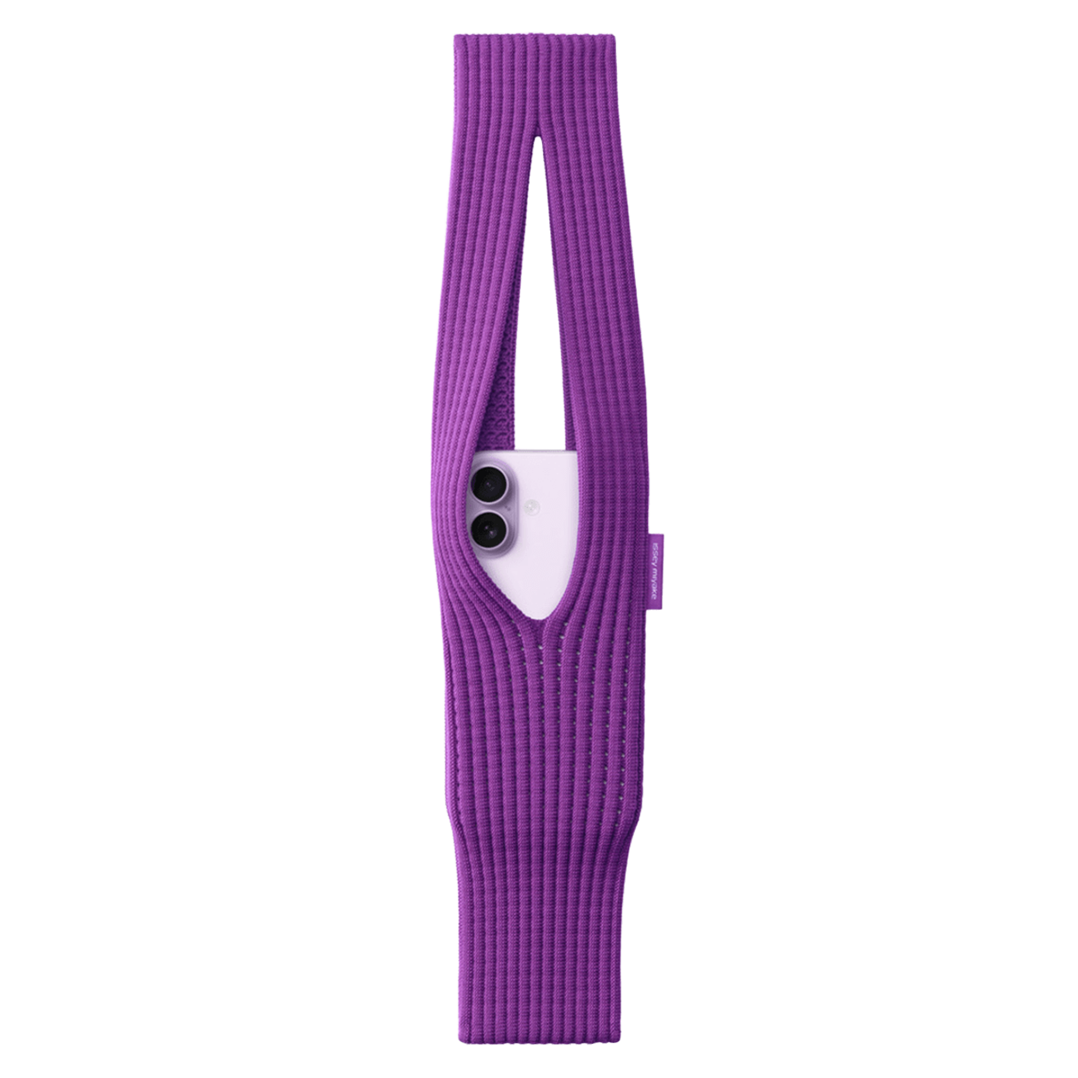 Дизайнерский чехол-сумка iPhone Pocket by ISSEY MIYAKE - Short - Purple (NM58AG00181S)