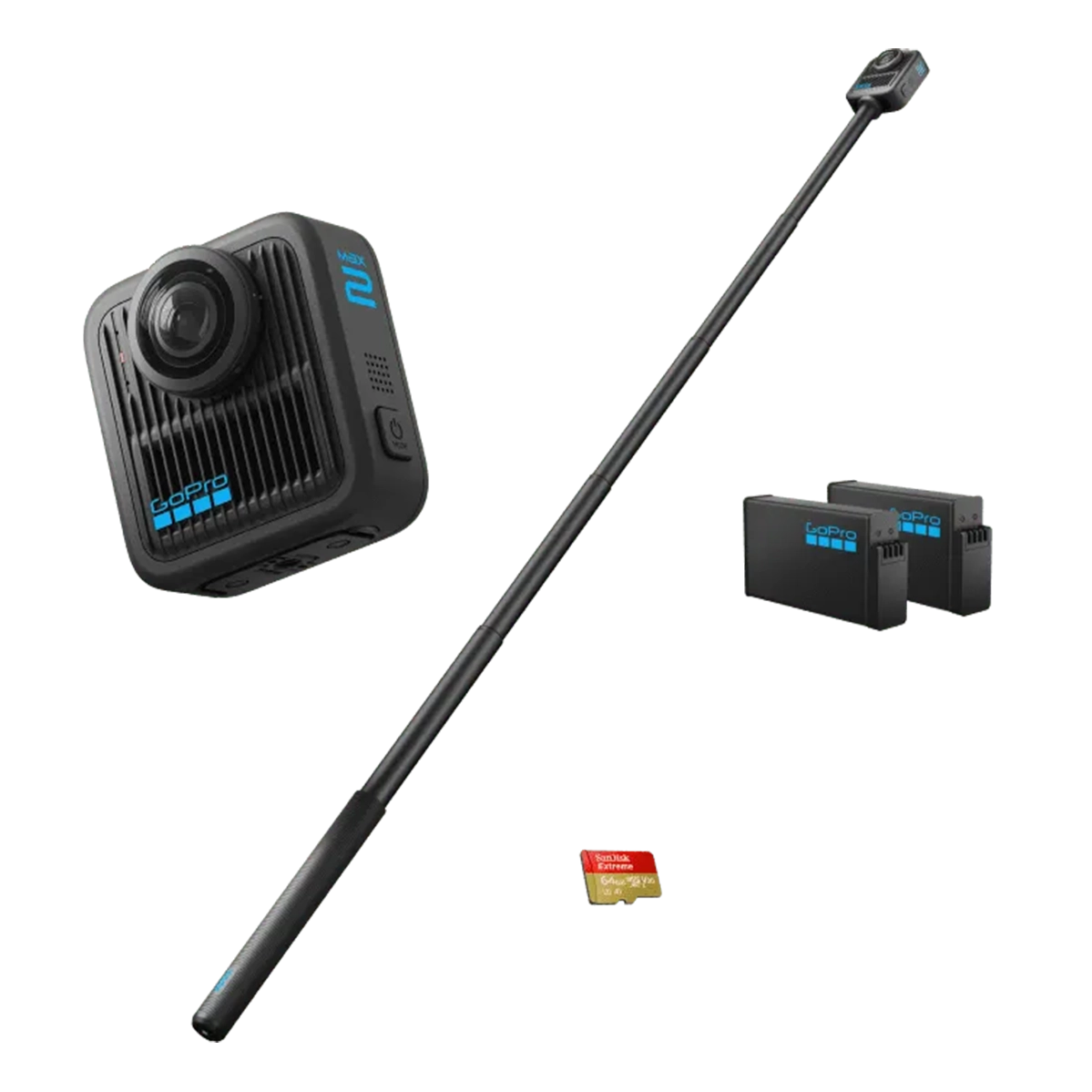 Екшн-камера GoPro MAX 2 8K 360 Action Camera - Accessories Bundle (CHDFZ-311-RW)