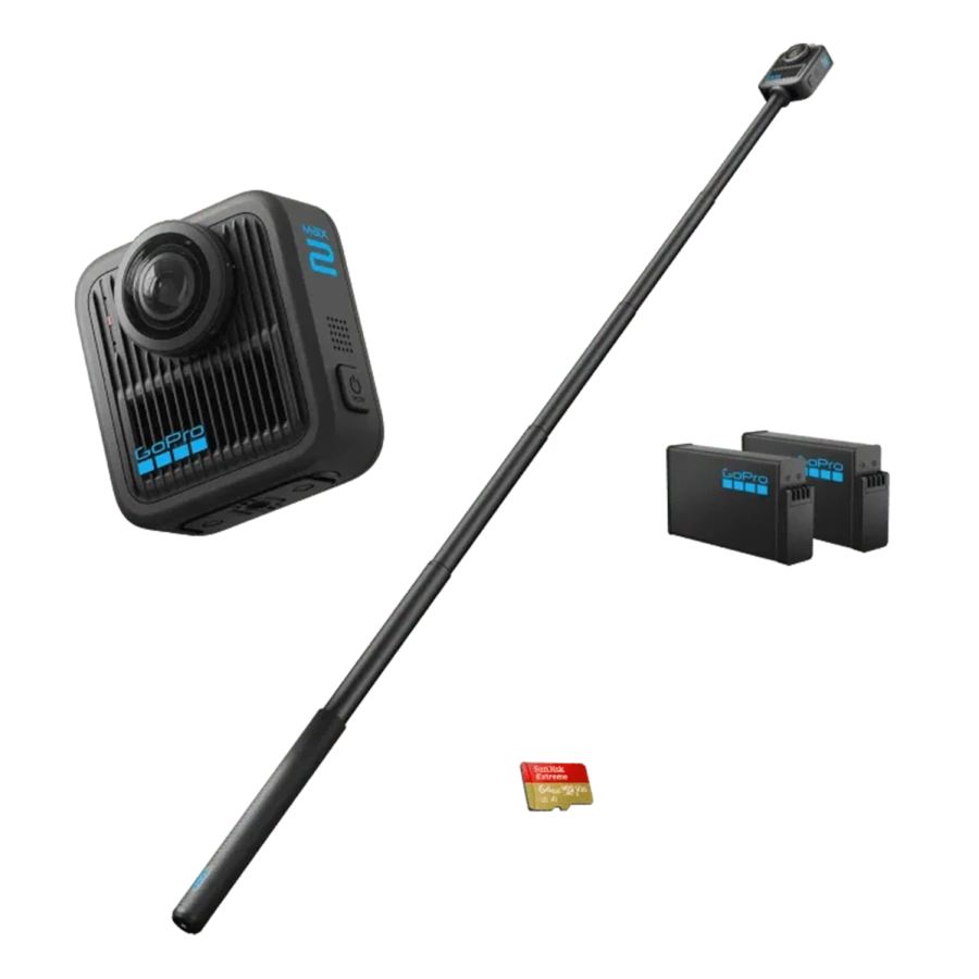 Екшн-камера GoPro MAX 2 8K 360 Action Camera - Accessories Bundle (CHDFZ-311-RW)