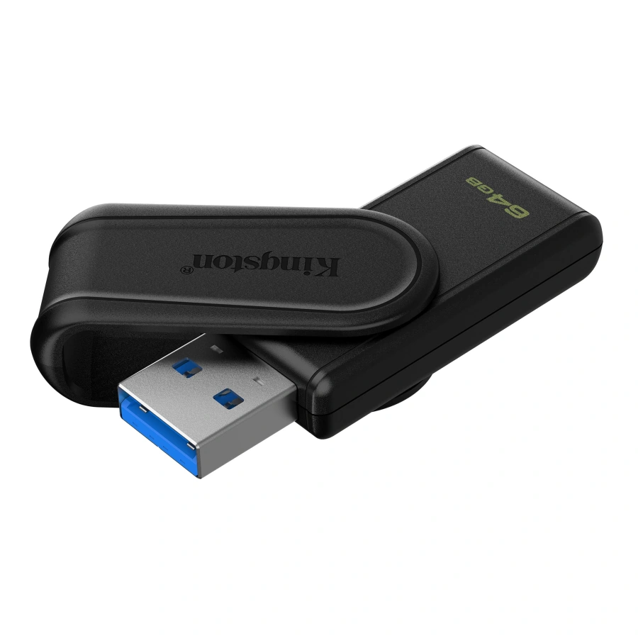 Флеш-накопичувач Kingston USB 3.2 DT Exodia S 64GB Black (DTXS/64GB)