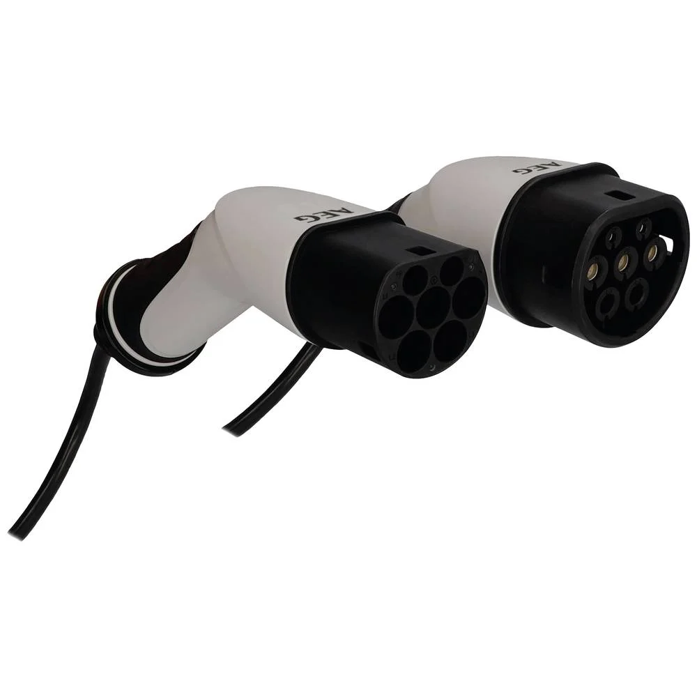 Кабель для зарядки електромобілів AEG 11190 Charging Cable Type 2 [7m, 32A, 480V, 15.36 kW, IP55] (4038373068101)
