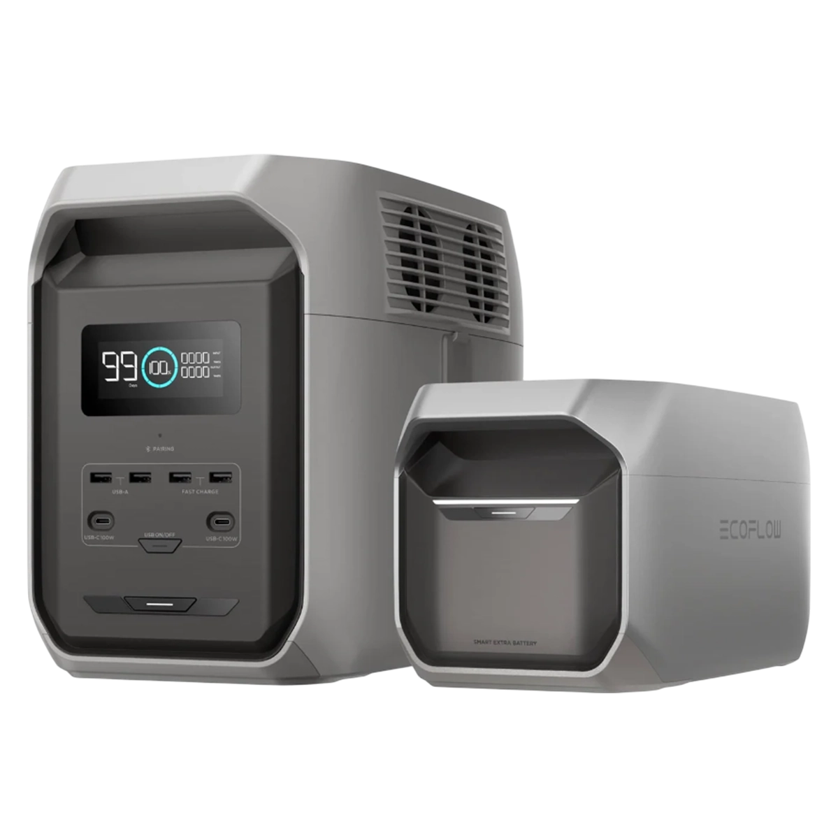 Комплект EcoFlow DELTA 3 1500 + DELTA 3 Extra Battery (EFDELTA1500-EU+5000000258)