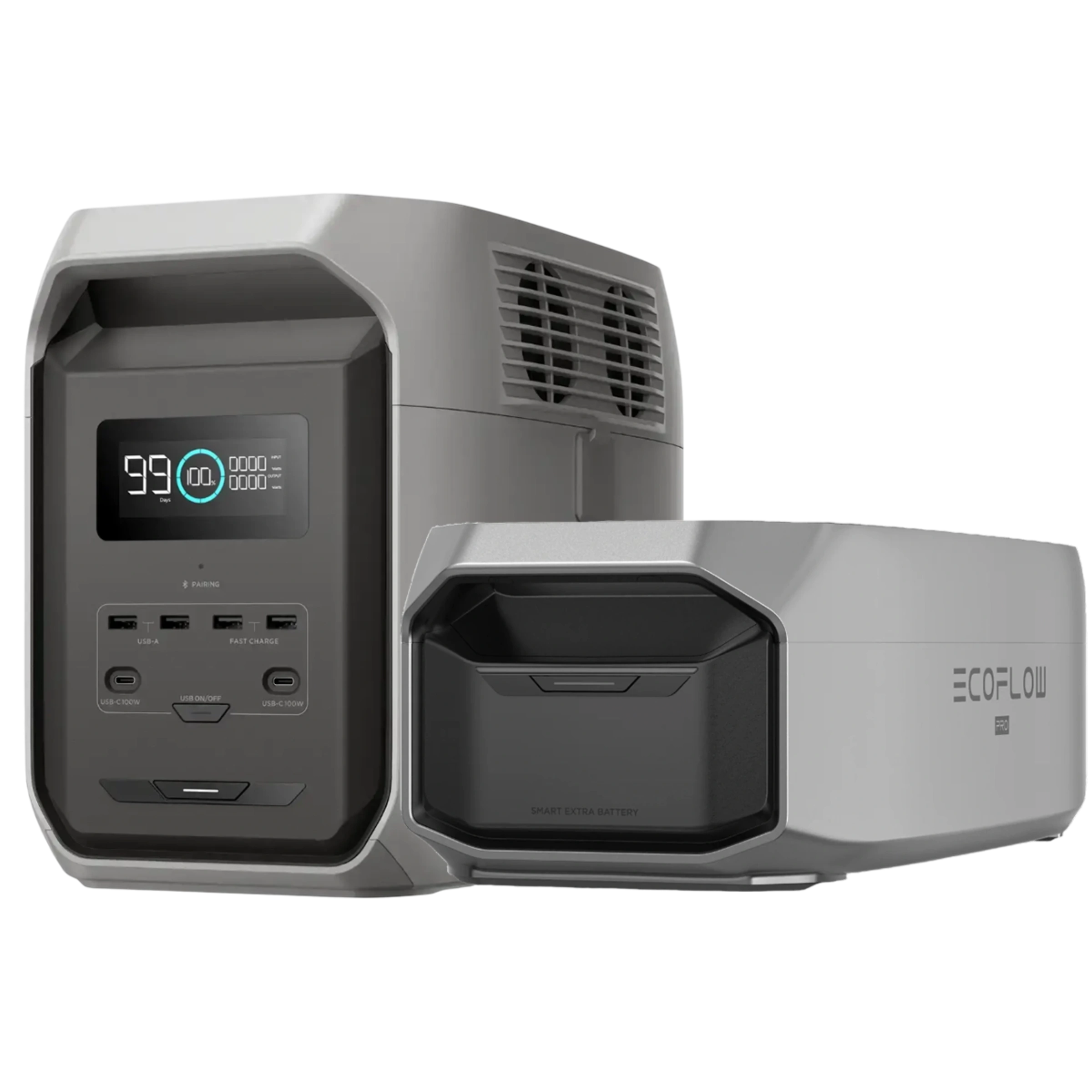 Комплект EcoFlow DELTA 3 1500 + DELTA Pro 3 Extra Battery (EFDELTA1500-EU+EFDELTAPRO3EB)