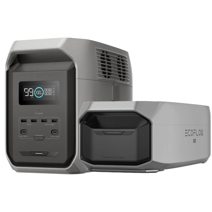 Комплект EcoFlow DELTA 3 1500 + DELTA Pro 3 Extra Battery (EFDELTA1500-EU+EFDELTAPRO3EB)