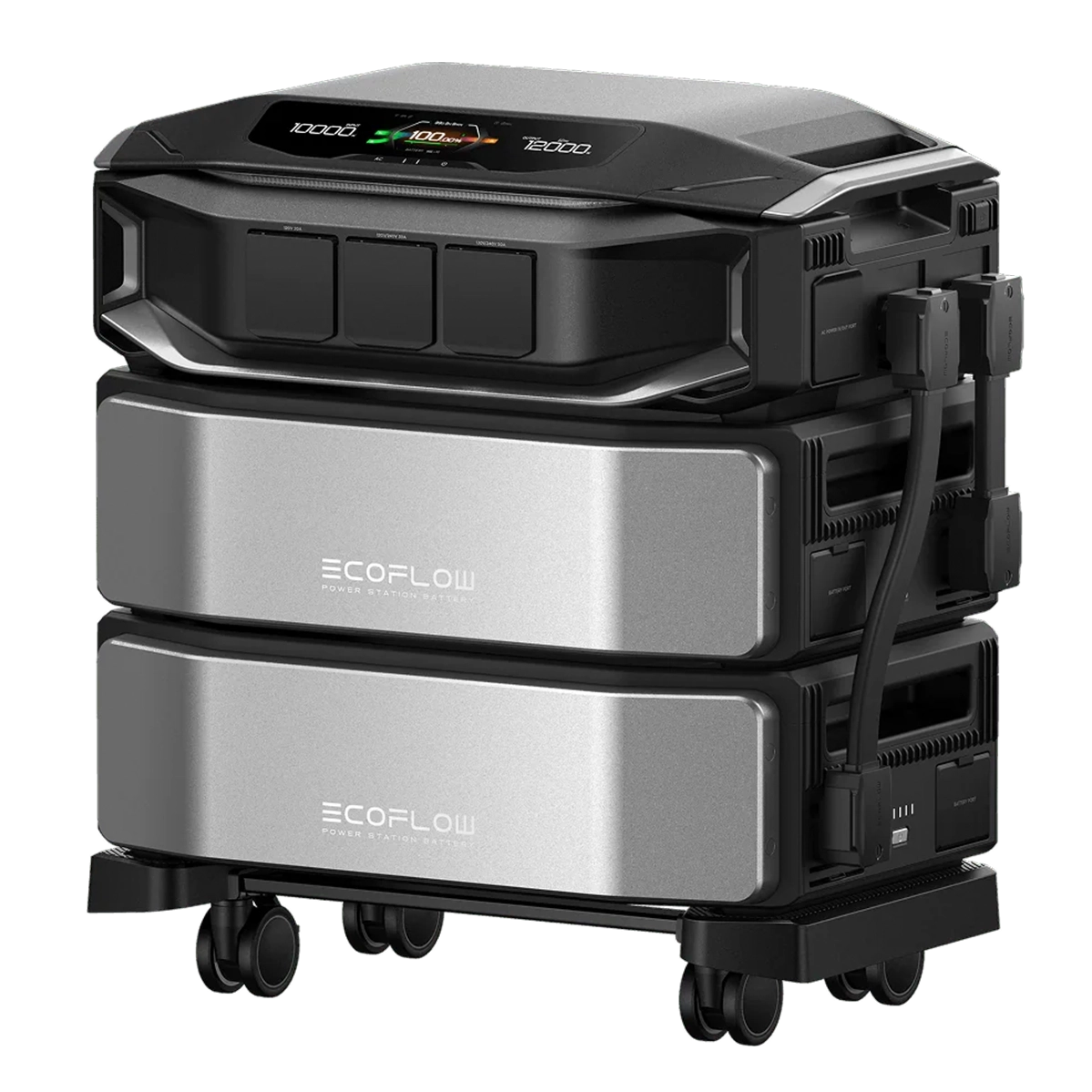 Комплект EcoFlow DELTA Pro Ultra X + 2x DELTA Pro Ultra X Extra Battery | 12288Wh 12000W (EFDeltaProUltraX-EU+EFDeltaProUltraX-BP-US)