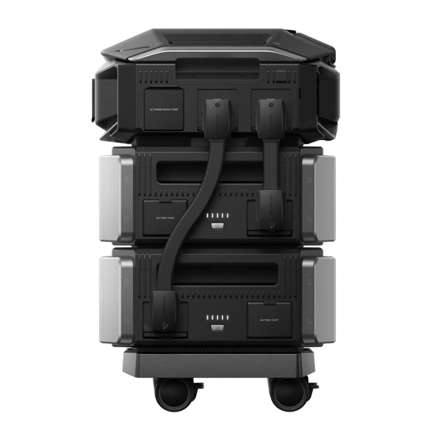 Комплект EcoFlow DELTA Pro Ultra X + 2x DELTA Pro Ultra X Extra Battery | 12288Wh 12000W (EFDeltaProUltraX-EU+EFDeltaProUltraX-BP-US)