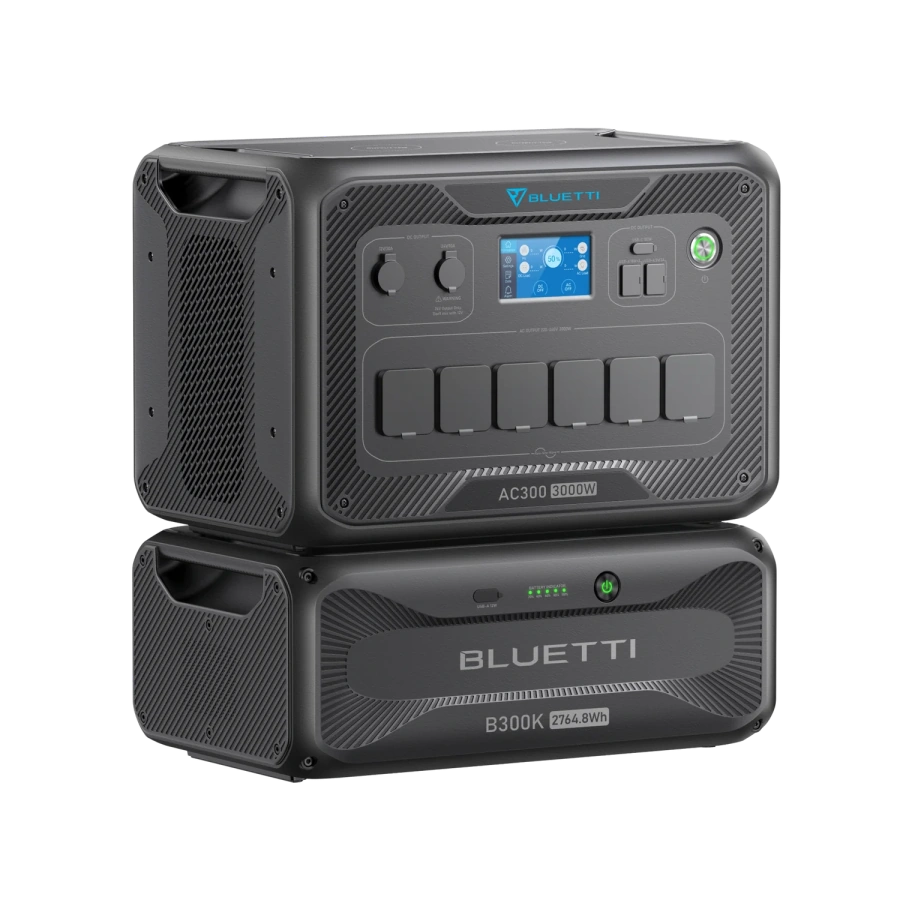 Комплект зарядної станції BLUETTI AC300 + BLUETTI B300K Expansion Battery | 2764Wh 3000W (AC300+B300K)