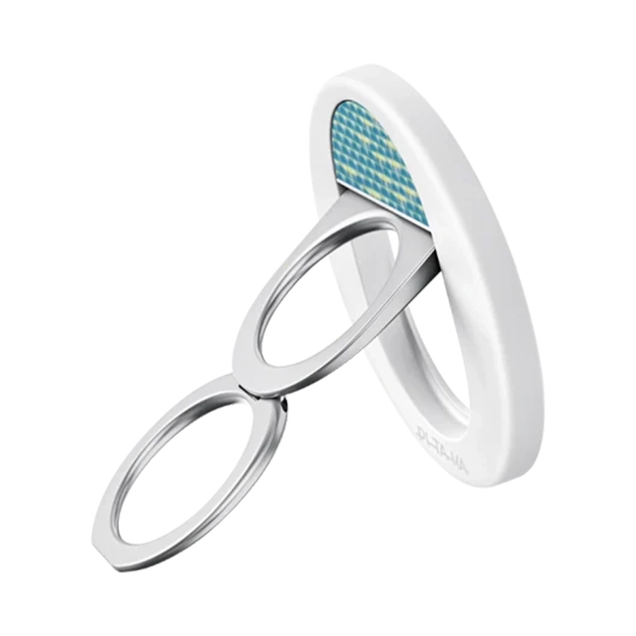 Магнитное кольцо-подставка для телефона Pitaka MagEZ Grip 3 - Lucid Blue (MGB2406)
