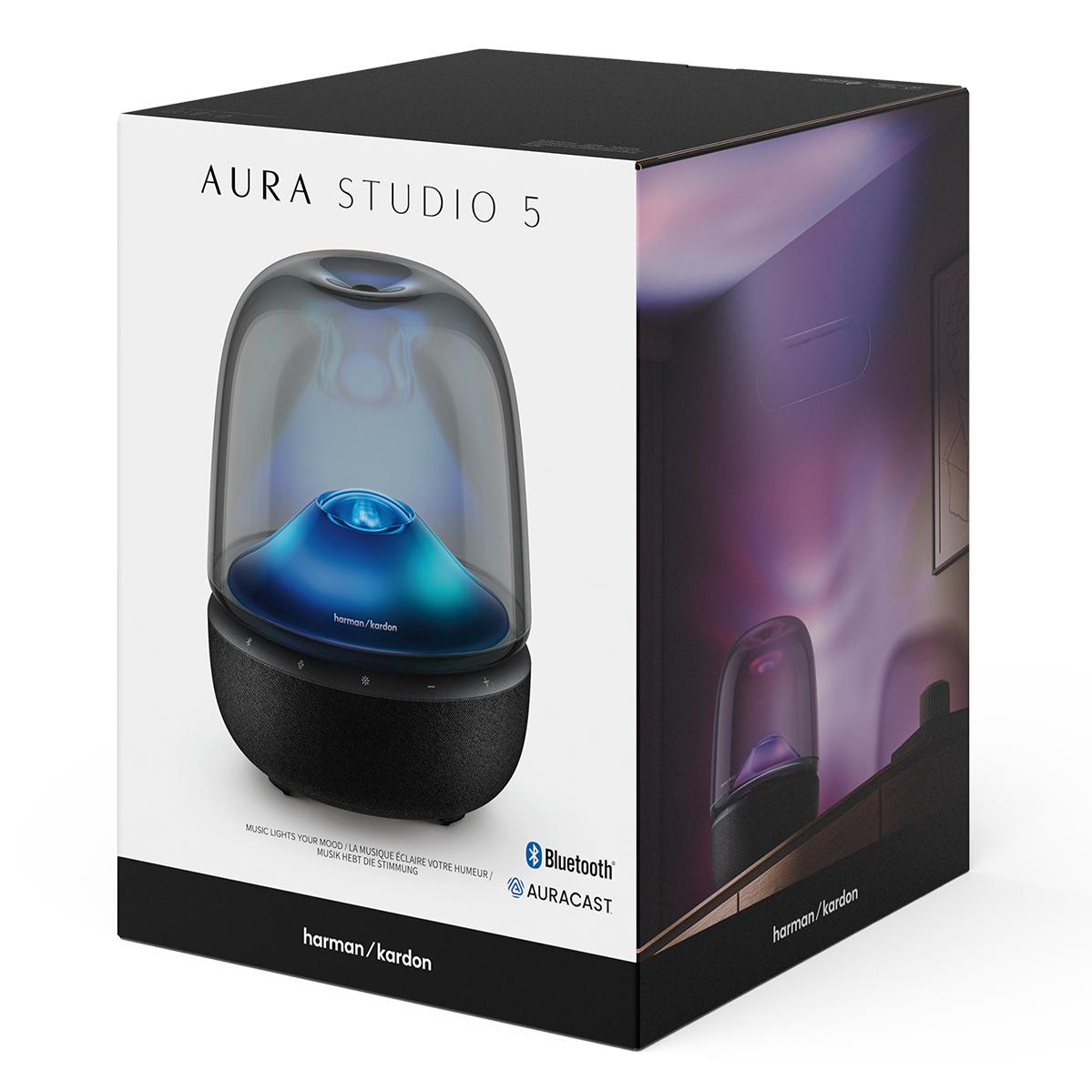 Мультимедійна акустика Harman/Kardon Aura Studio 5 Wi-Fi Black (HKAURAS5WFBSEP)