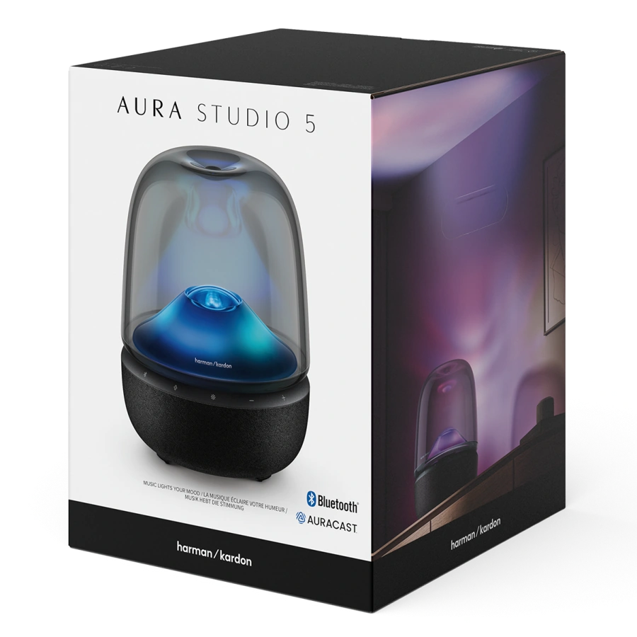 Мультимедийная акустика Harman/Kardon Aura Studio 5 Wi-Fi Black (HKAURAS5WFBSEP)