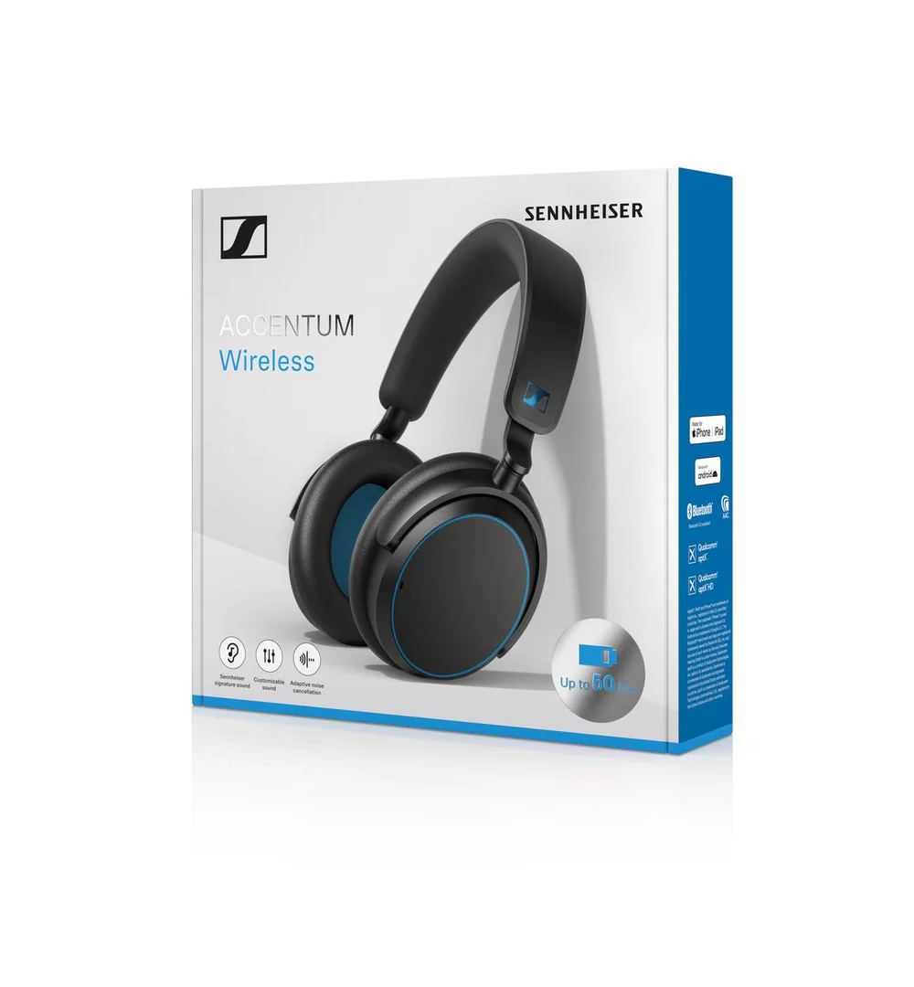 Навушники Sennheiser ACCENTUM Wireless - Blue (700381)