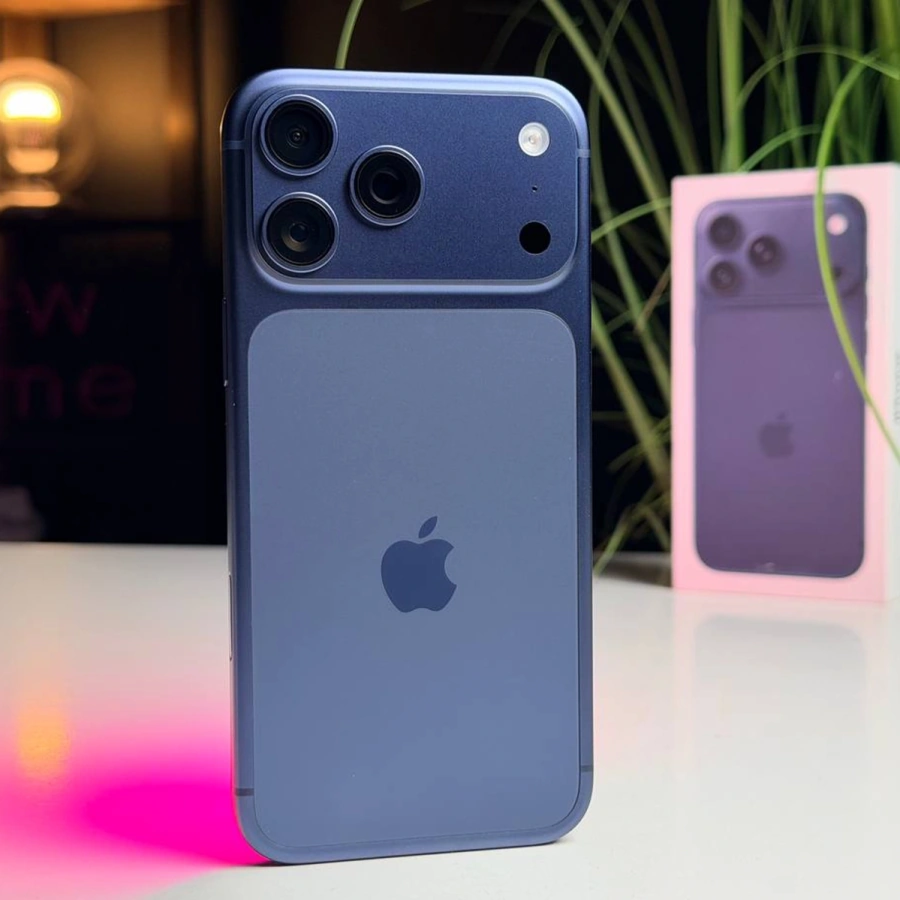 OPEN BOX Apple iPhone 17 Pro Max 256GB eSim Deep Blue (MFXJ4, MFYA4) - Стан: ідеальний, новий | Акумулятор: 100% | Комплектація: повний | Гарантія: 6 міс.