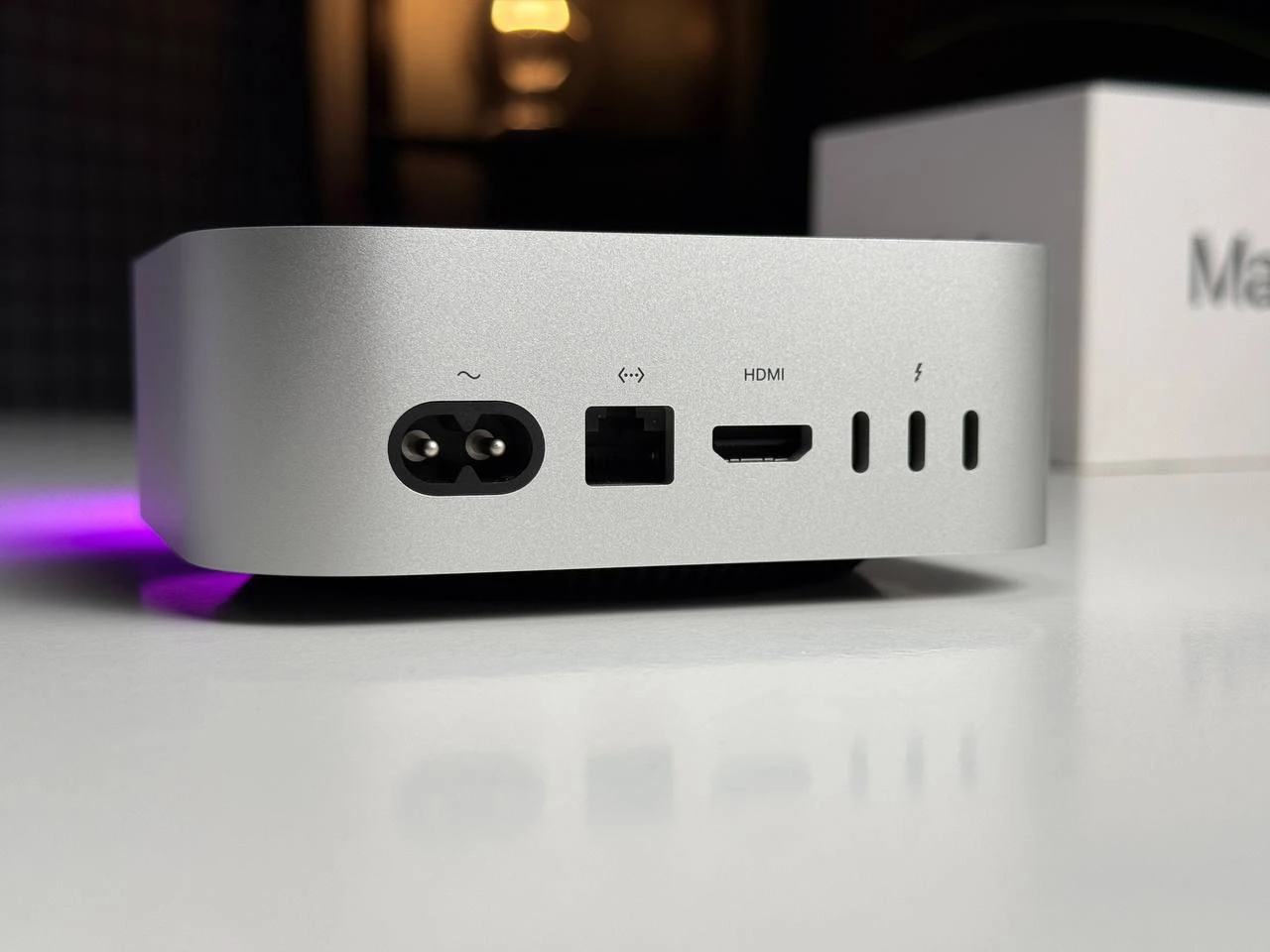OPEN BOX Apple Mac Mini M4/10CPU/10GPU/16GB/512GB 2024 (MU9E3) - Состояние: хорошее | Комплектация: полный | Гарантия: 3 мес.