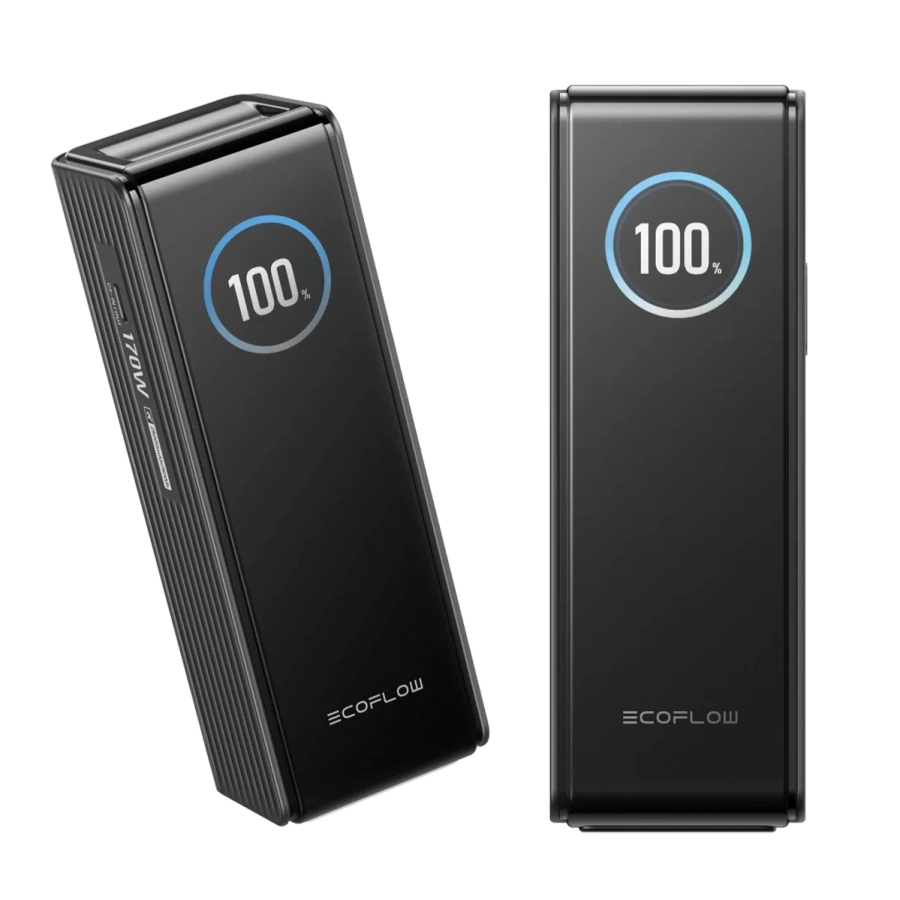 Павербанк EcoFlow RAPID Powerbank 25000mAh 170W - Black (EF-RAPID25K140W-B-EU)