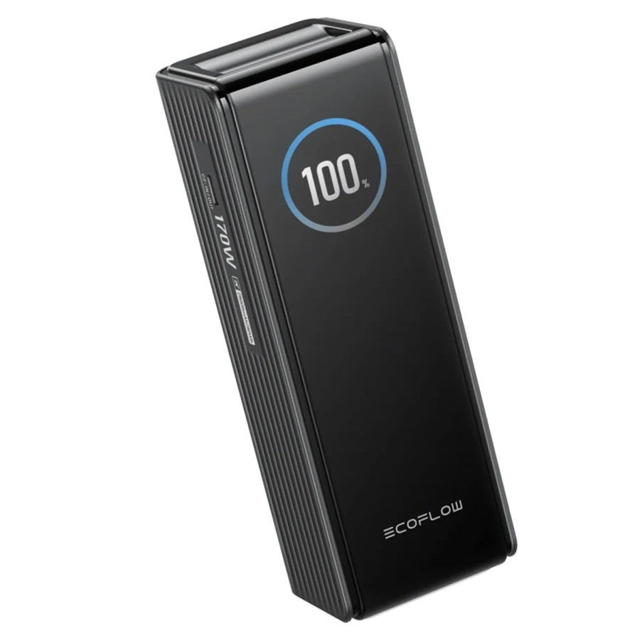 Павербанк EcoFlow RAPID Powerbank 25000mAh 170W - Black (EF-RAPID25K140W-B-EU)