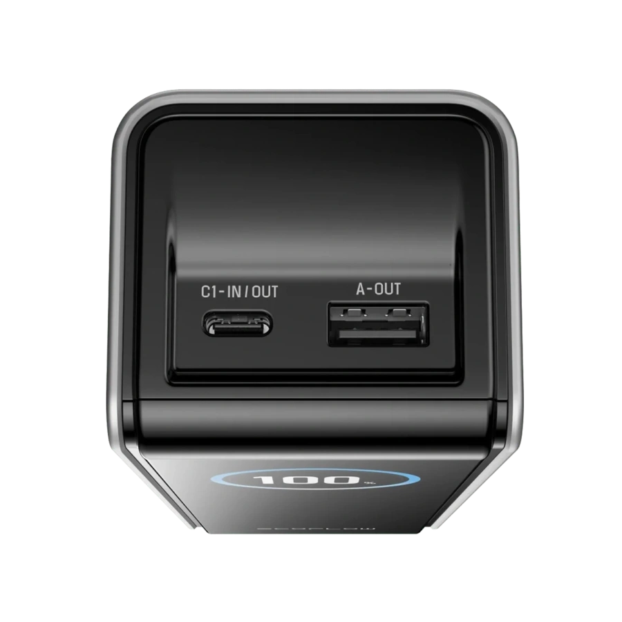 Павербанк EcoFlow RAPID Powerbank 25000mAh 170W - Silver (EF-RAPID25K140W-S-EU)