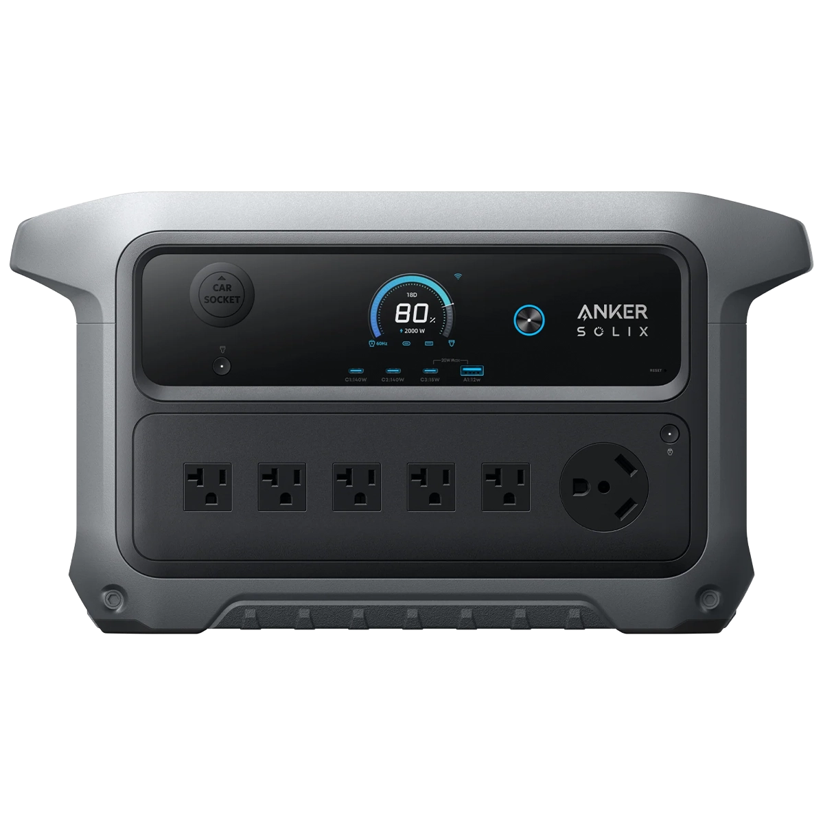 Портативна зарядна станція Anker SOLIX C2000 Gen 2 | 2048Wh 2400W (A17831A1)