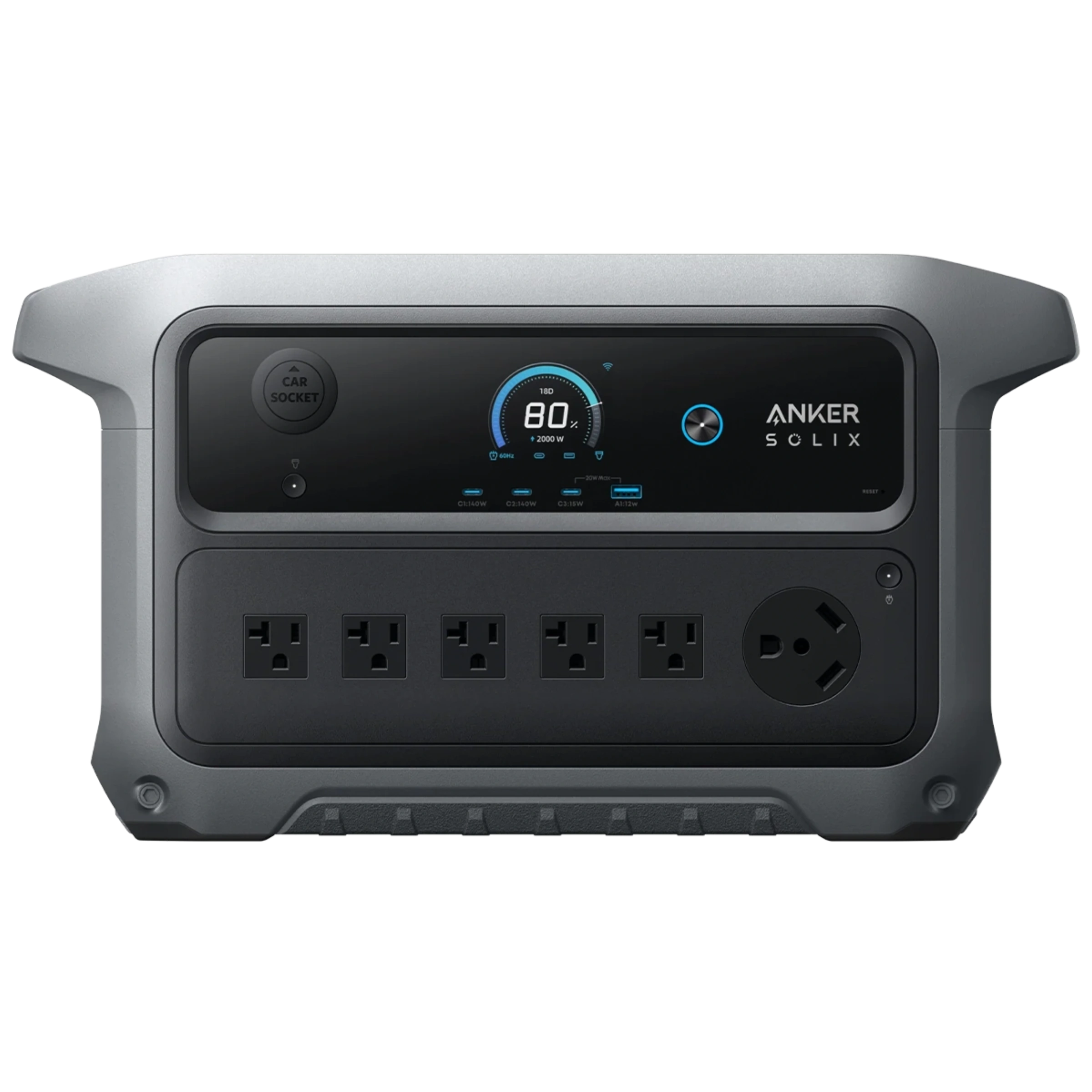 Портативна зарядна станція Anker SOLIX C2000 Gen 2 | 2048Wh 2400W (A17831A1)